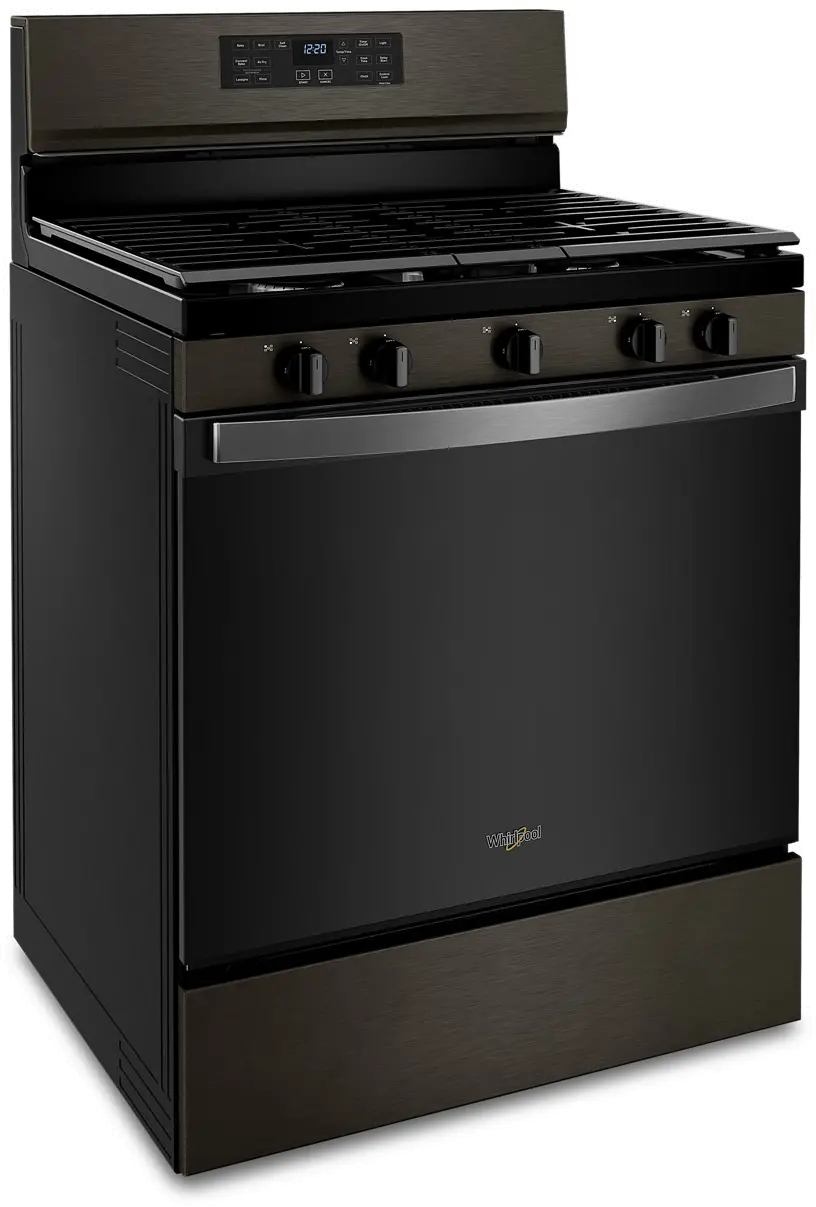 WFG550S0LV Whirlpool 5 cu ft Gas Range with Air Fry - Black Stainless Steel-5