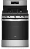 WFG550S0LZ Whirlpool 5 cu ft Gas Range - Stainless Steel