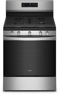WFG550S0LZ Whirlpool Gas Range with Air Fry - 5.0 cu. ft. Fingerprint Resistant Stainless Steel