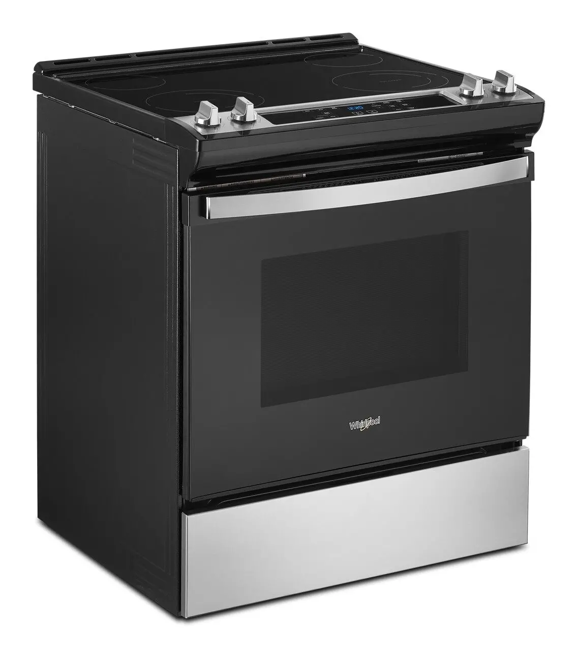 WEE515S0LS Whirlpool Smooth Top Electric Range - Stainless Steel. 4.8 cu ft-2
