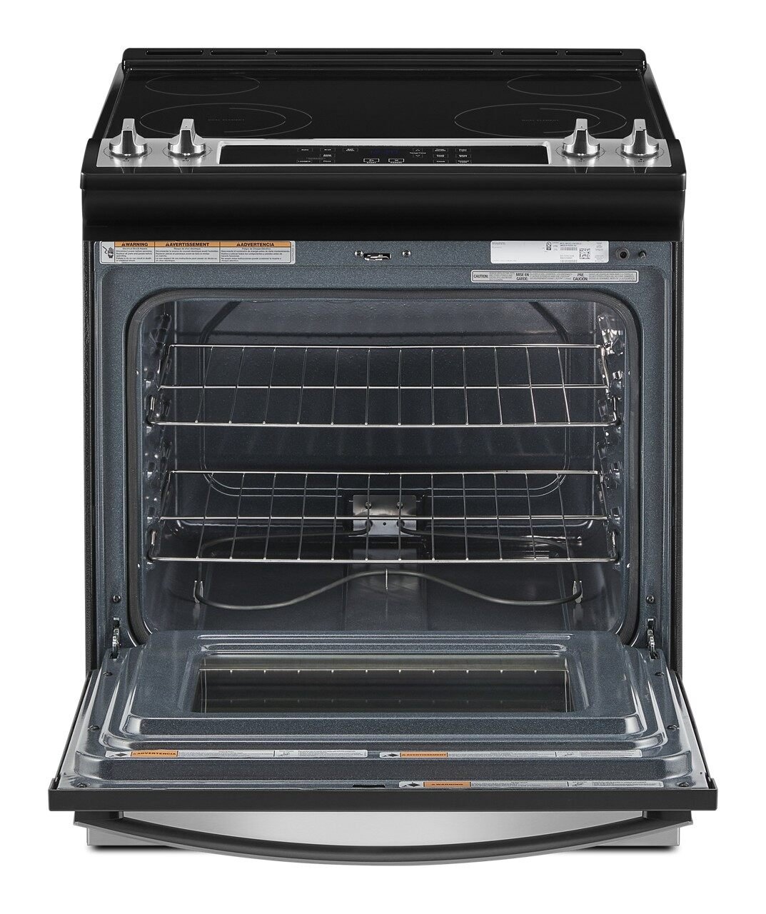 WEE515S0LS Whirlpool Smooth Top Electric Range - Stainless Steel. 4.8 cu ft-9