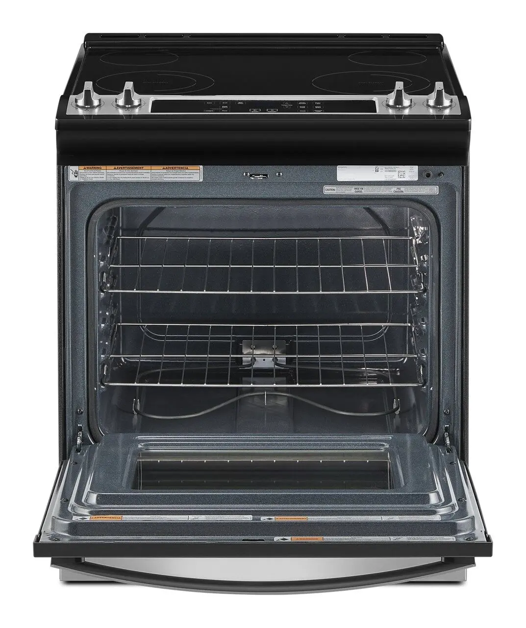 WEE515S0LS Whirlpool Smooth Top Electric Range - Stainless Steel. 4.8 cu ft-9