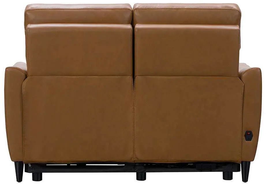 Ashokan Camel Brown Power Reclining Loveseat-4