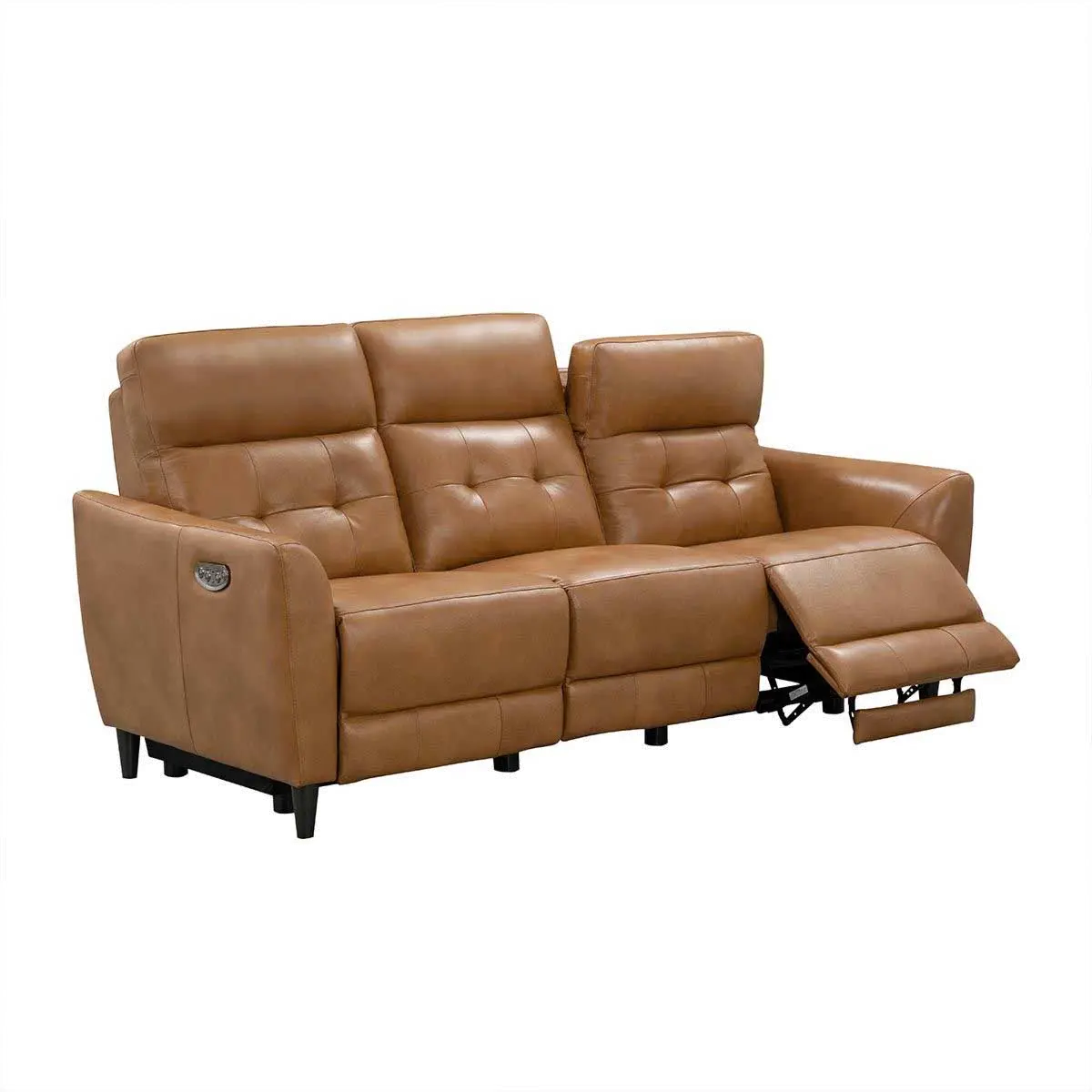 Ashokan Camel Brown Power Reclining Sofa-2
