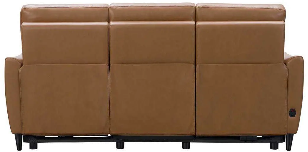 Ashokan Camel Brown Power Reclining Sofa-4