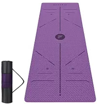 Letsfit Purple and Pink Yoga Mat