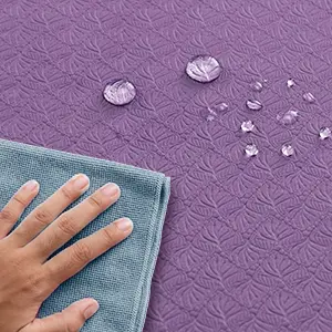 Letsfit Purple and Pink Yoga Mat-6