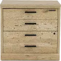 Aspen Post Prime Oak Lateral File Cabinet