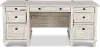 Hammond Chalk Oak Executive Desk