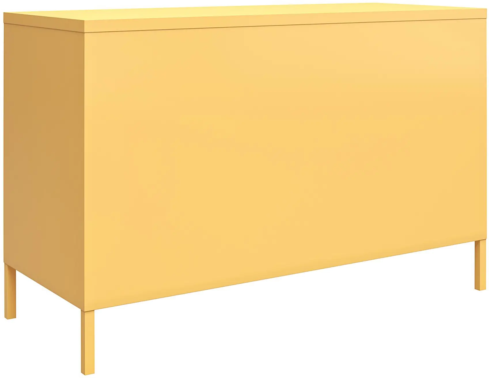 Cache Yellow 2-Door Metal Locker-5