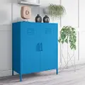 Cache Blue 2-Door Metal Locker