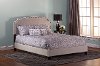 Lani Light Gray Full Upholstered Bed