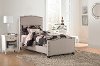 Kerstein Dove Gray Twin Upholstered Bed