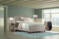 Kerstein Dove Gray Queen Upholstered Bed