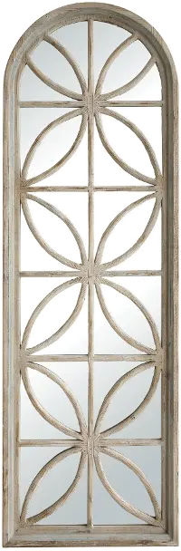 Natural Wood Framed Mirror