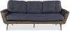 FG-ETNSF Drew & Jonathan Home Eton Navy Linen and Wicker Patio Sofa