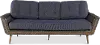 FG-ETNSF Drew & Jonathan Home Eton Navy Linen and Wicker Patio Sofa