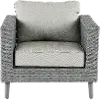 FG-EVNCC Drew & Jonathan Home Evans Gray Patio Chair