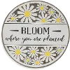 Wooden Daisy Wall Design Decor