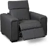 Titan Charcoal Wall Hugger Power Recliner