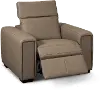 Titan Taupe Wall Hugger Power Recliner