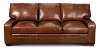 Anejo Brown Leather Sofa