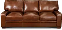 Anejo Brown Leather Sofa