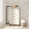 Kelly Transitional Ivory Oak 5-Drawer Dresser