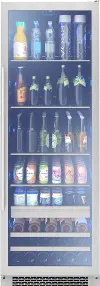 PRB24F01AG Zephyr Full Size Single Zone Beverage Cooler