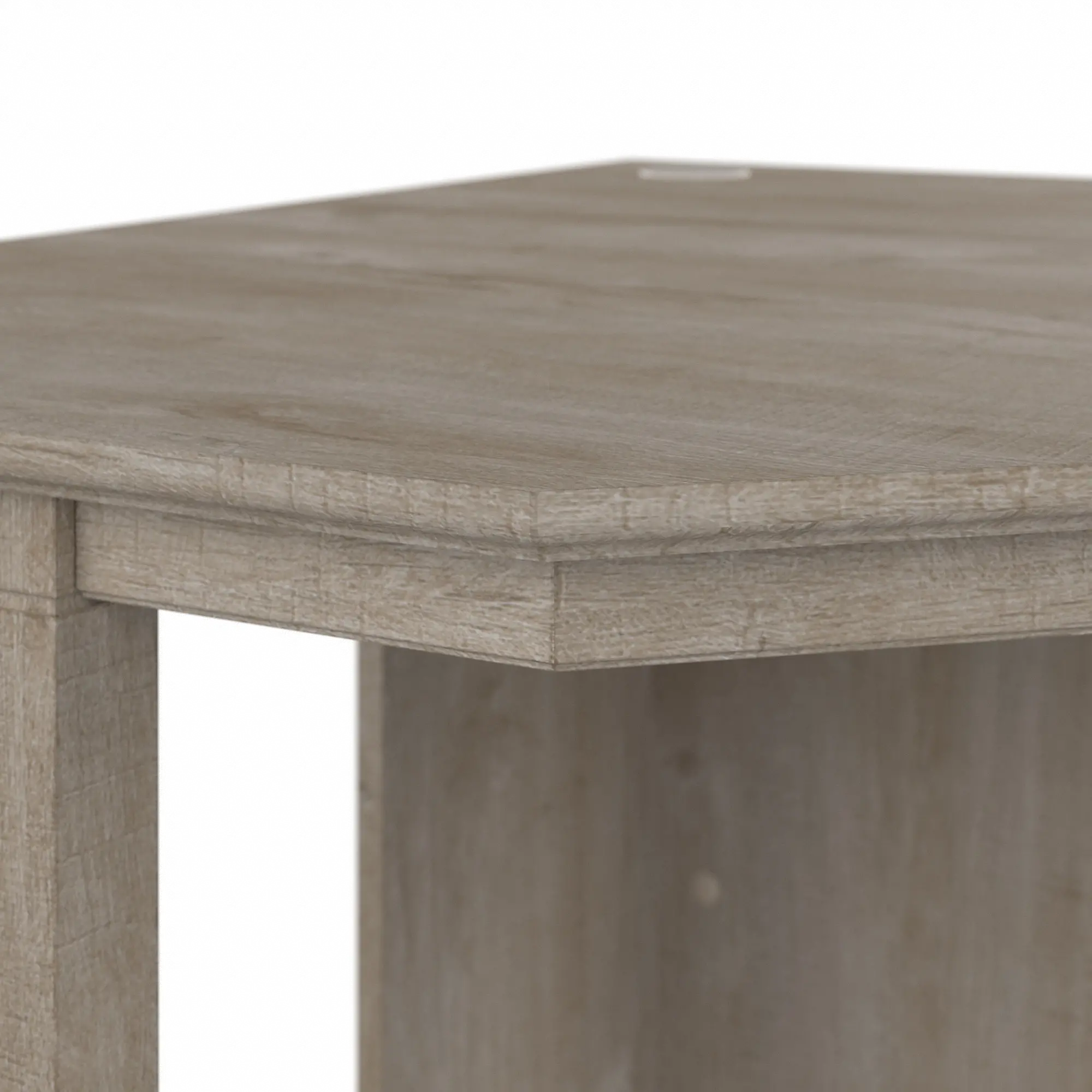 KWD134WG-03 Key West Farmhouse Washed Gray Corner Desk-4