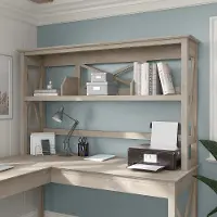 KWH160WG-03 Key West Farmhouse Washed Gray 60W Hutch