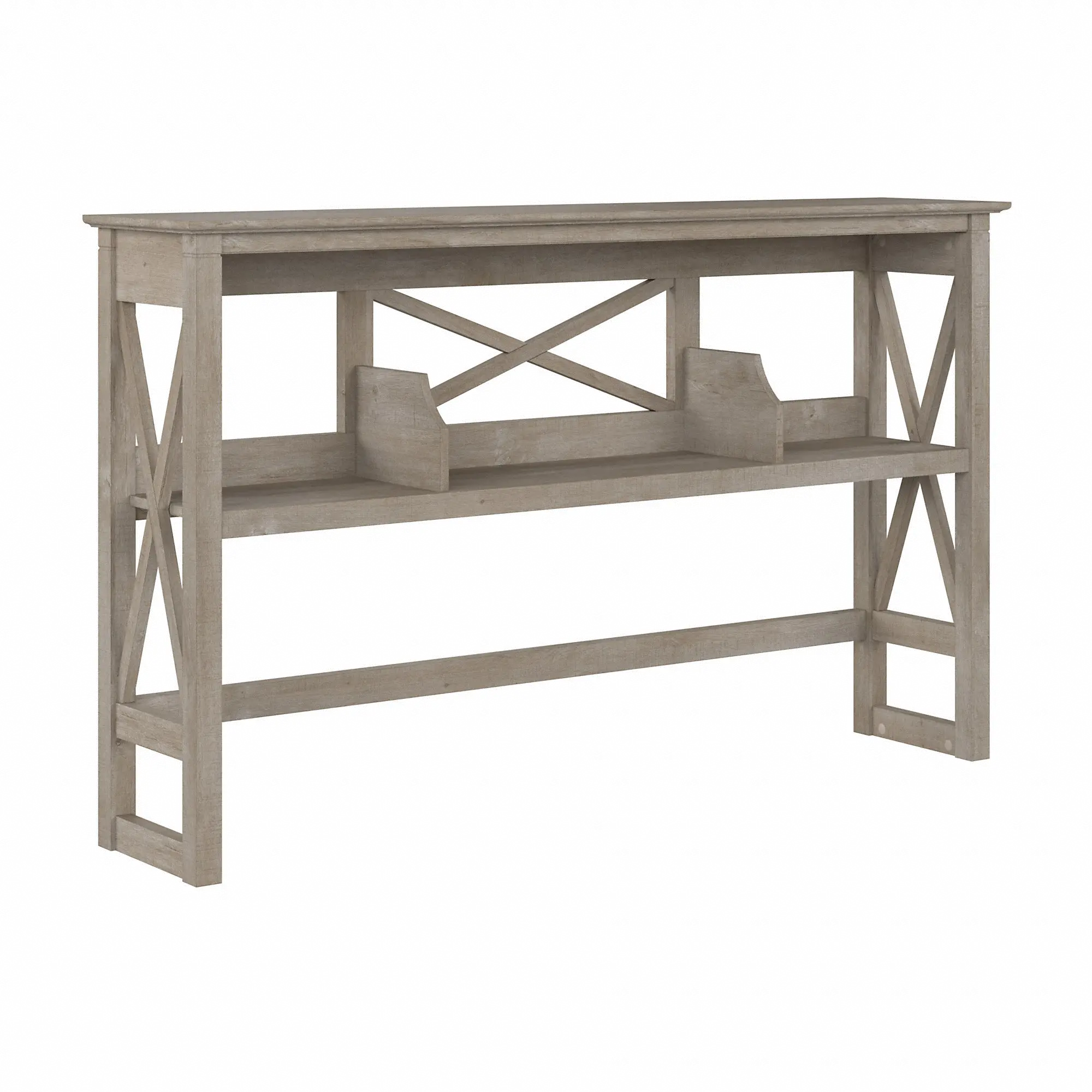 KWH160WG-03 Key West Farmhouse Washed Gray 60W Hutch-3