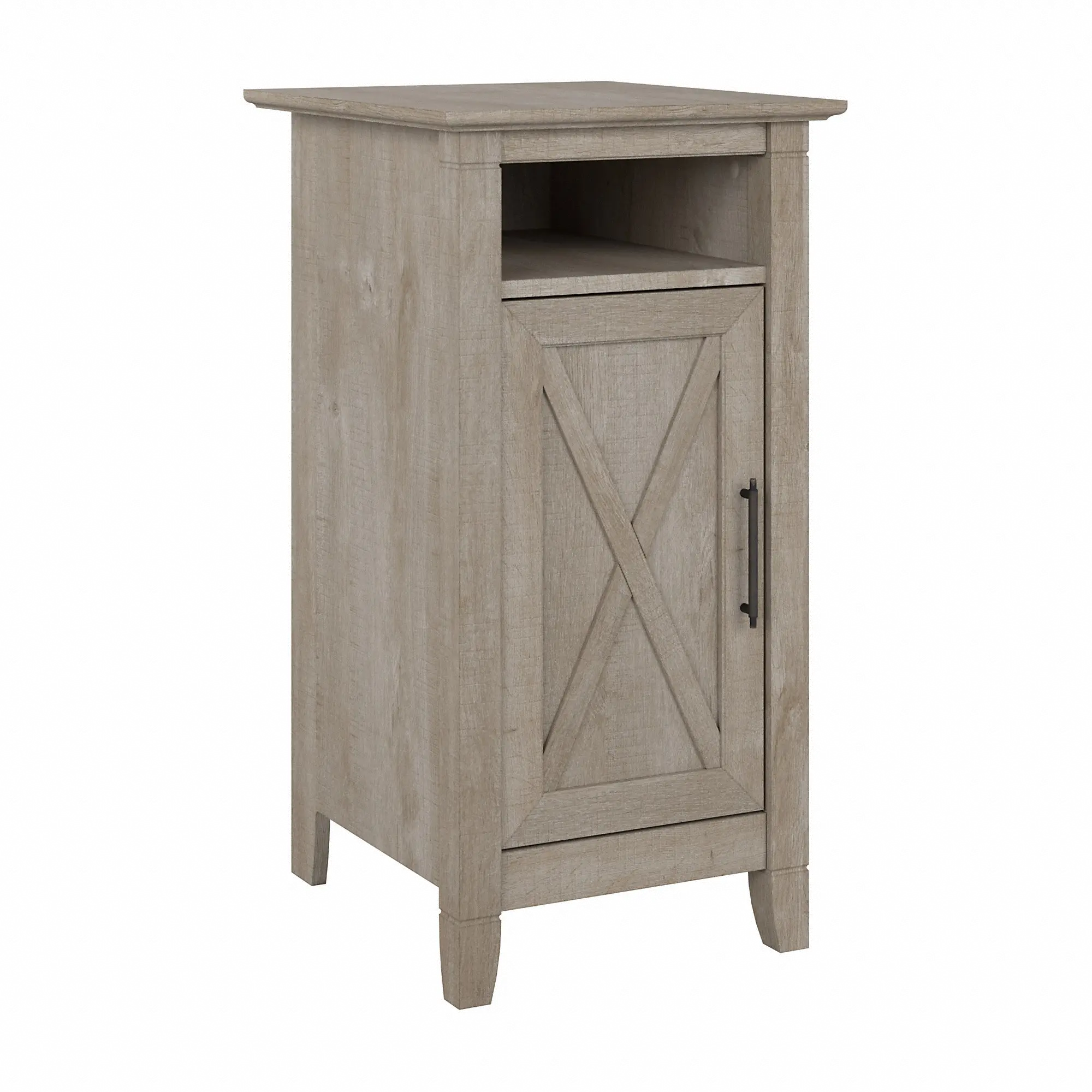 KWS116WG-03 Key West Washed Gray Storage Cabinet-3