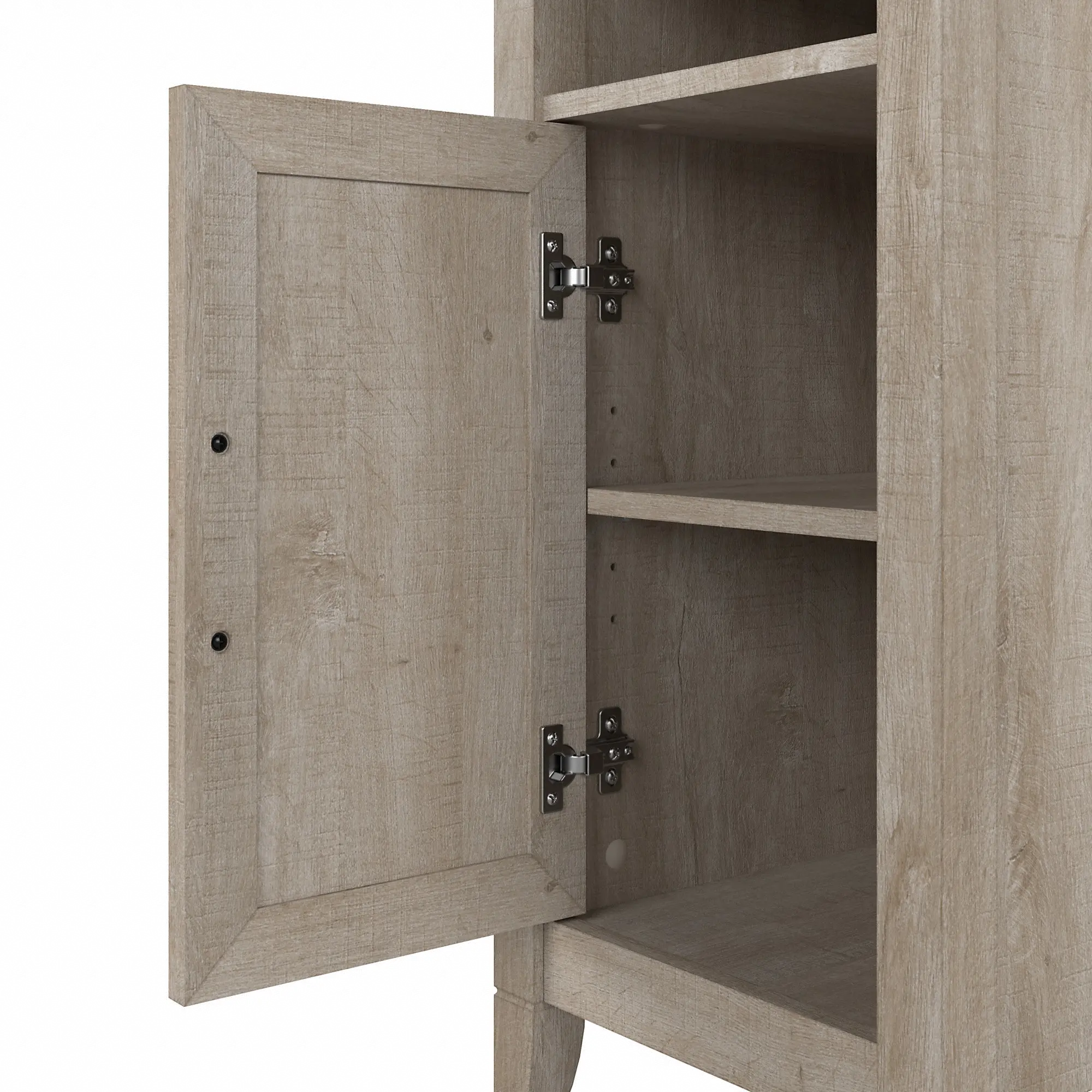 KWS116WG-03 Key West Washed Gray Storage Cabinet-4