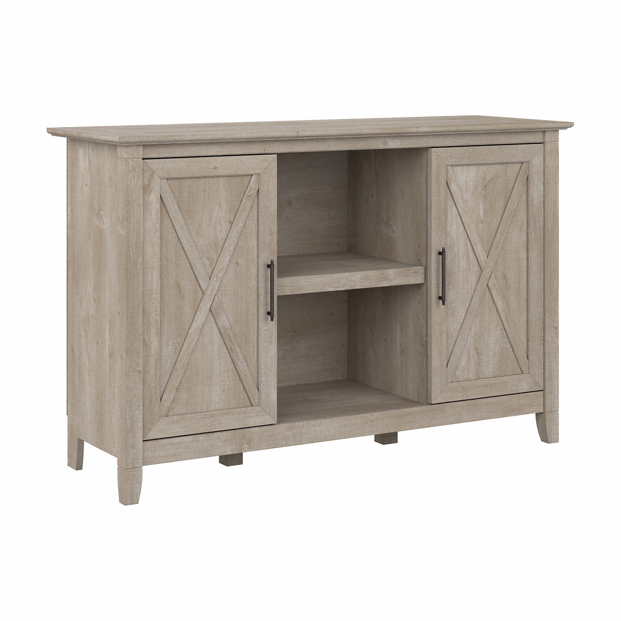 Key West Washed Gray Accent Cabinet-3