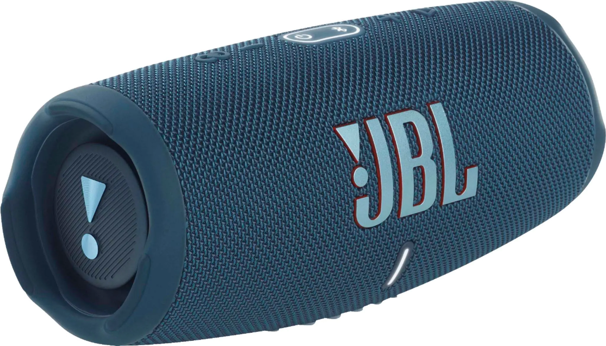 JBLCHARGEBLUAM JBL Charge 5 Portable Bluetooth Speaker - Blue-2