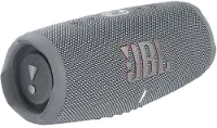JBLCHARGE5GRYAM JBL Charge 5 Portable Bluetooth Speaker - Gray