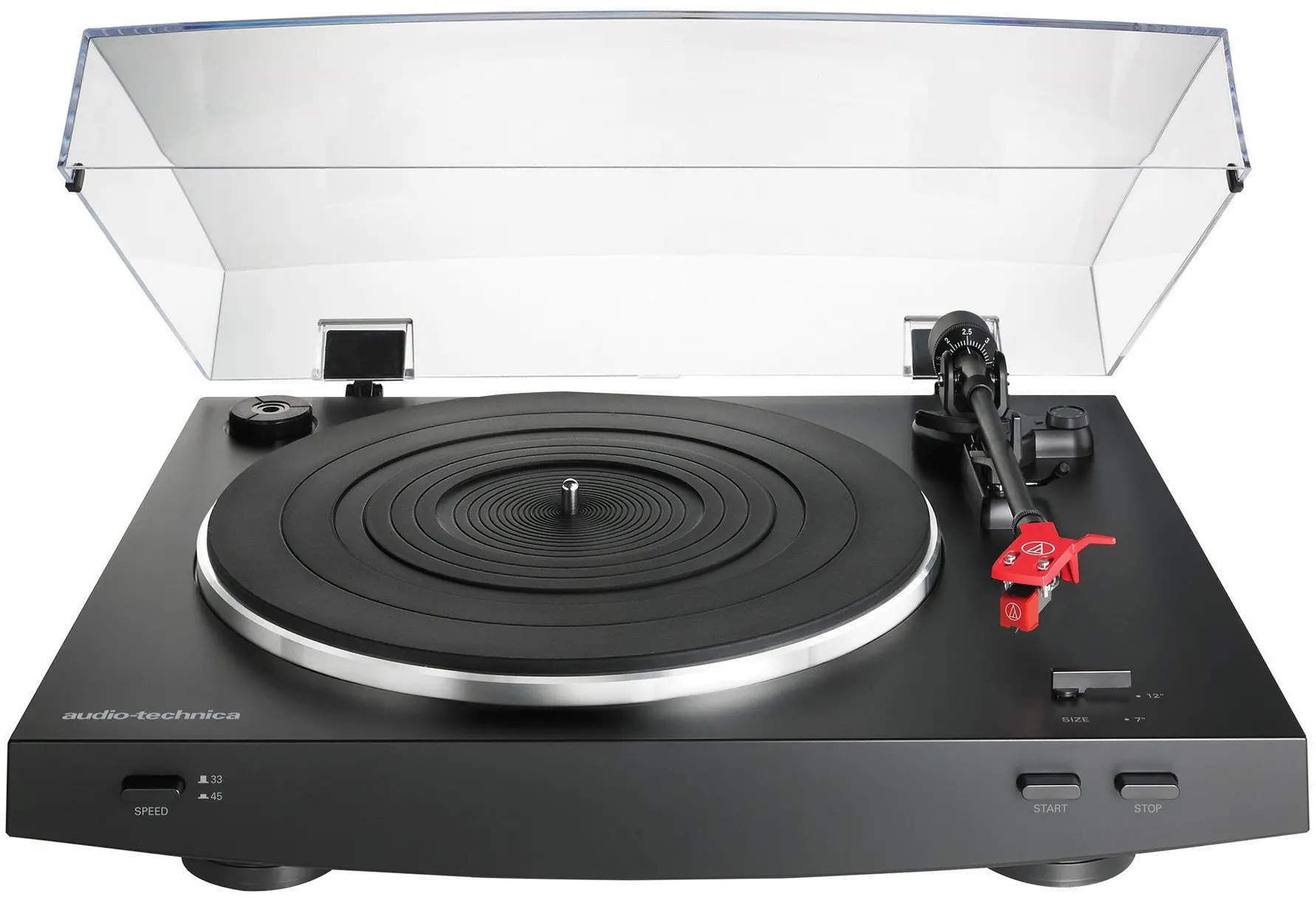AT-LP3BK/TURNTABLE Audio Technica AT-LP3BK Automatic Turntable - Black-1