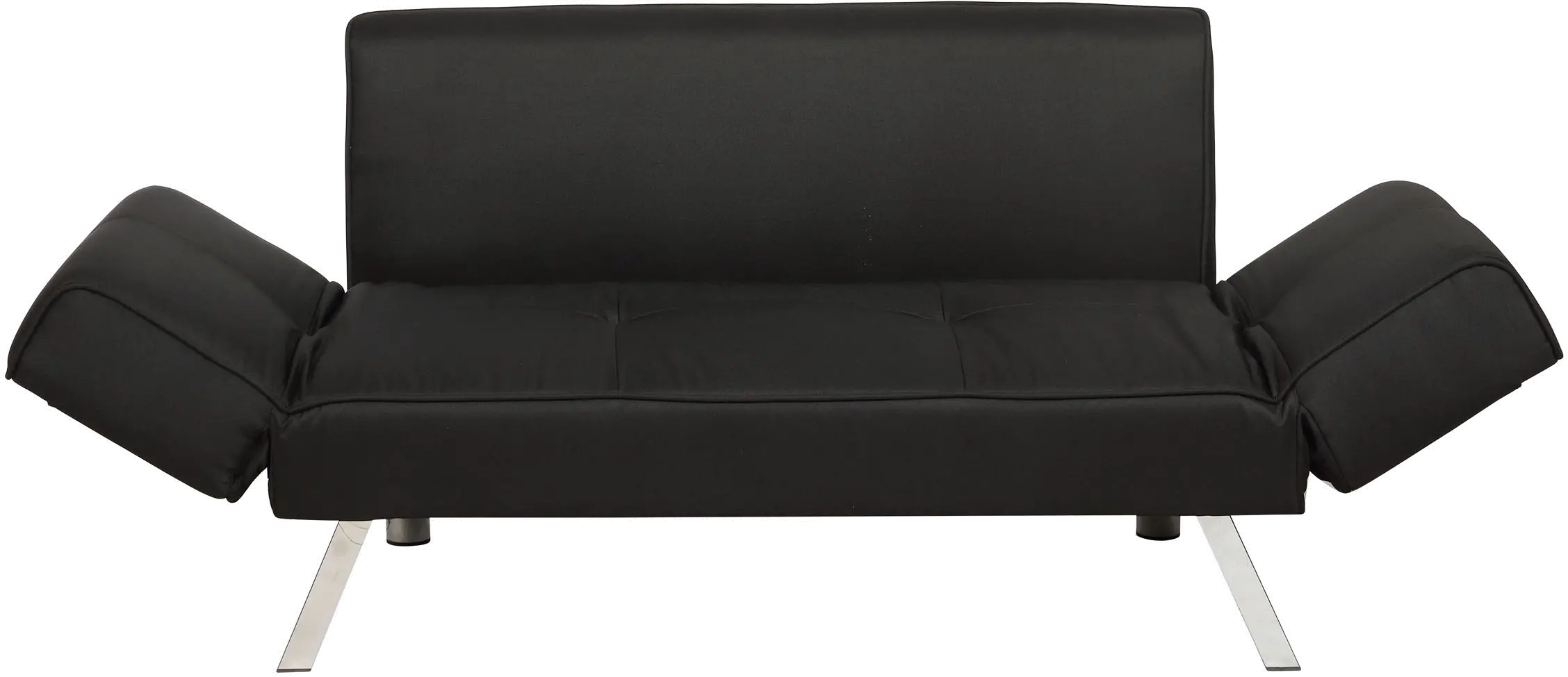 Miley Serta Black Convertible Sofa-3