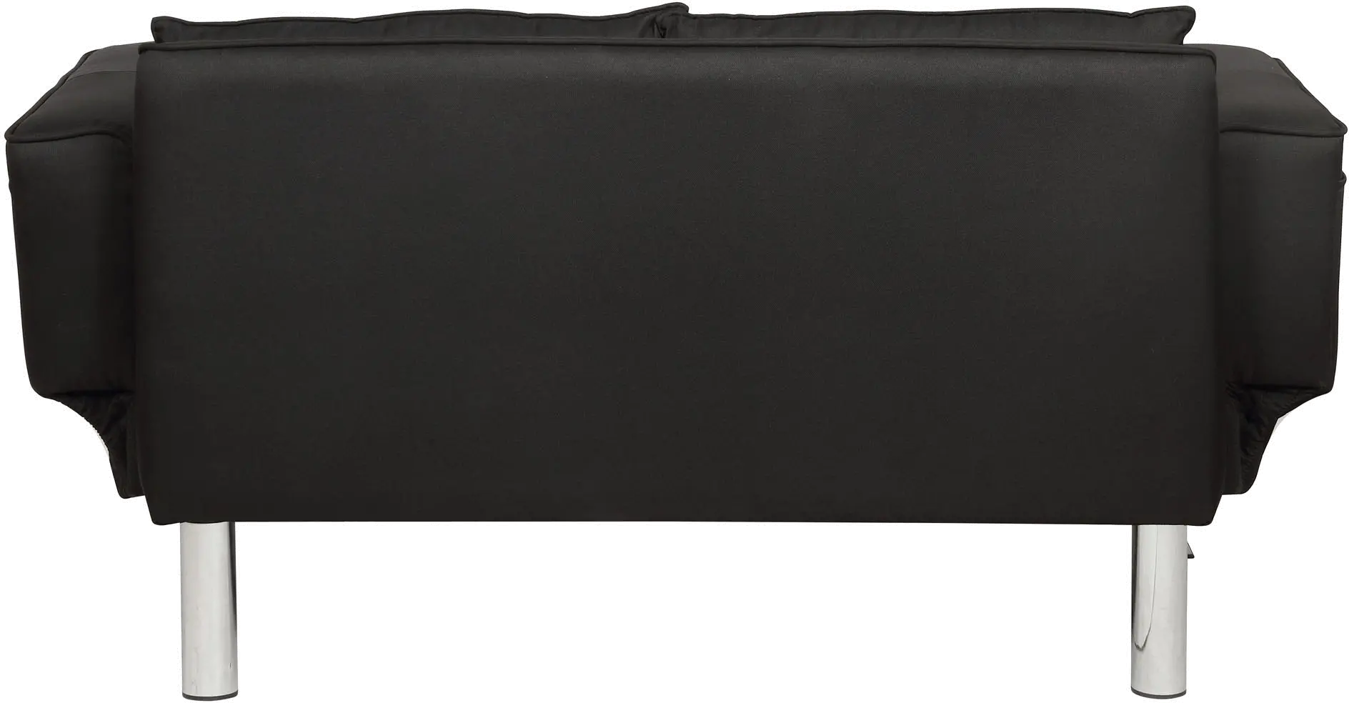Miley Serta Black Convertible Sofa-7