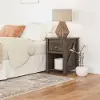 Farmington Farmhouse Weathered Oak Nightstand