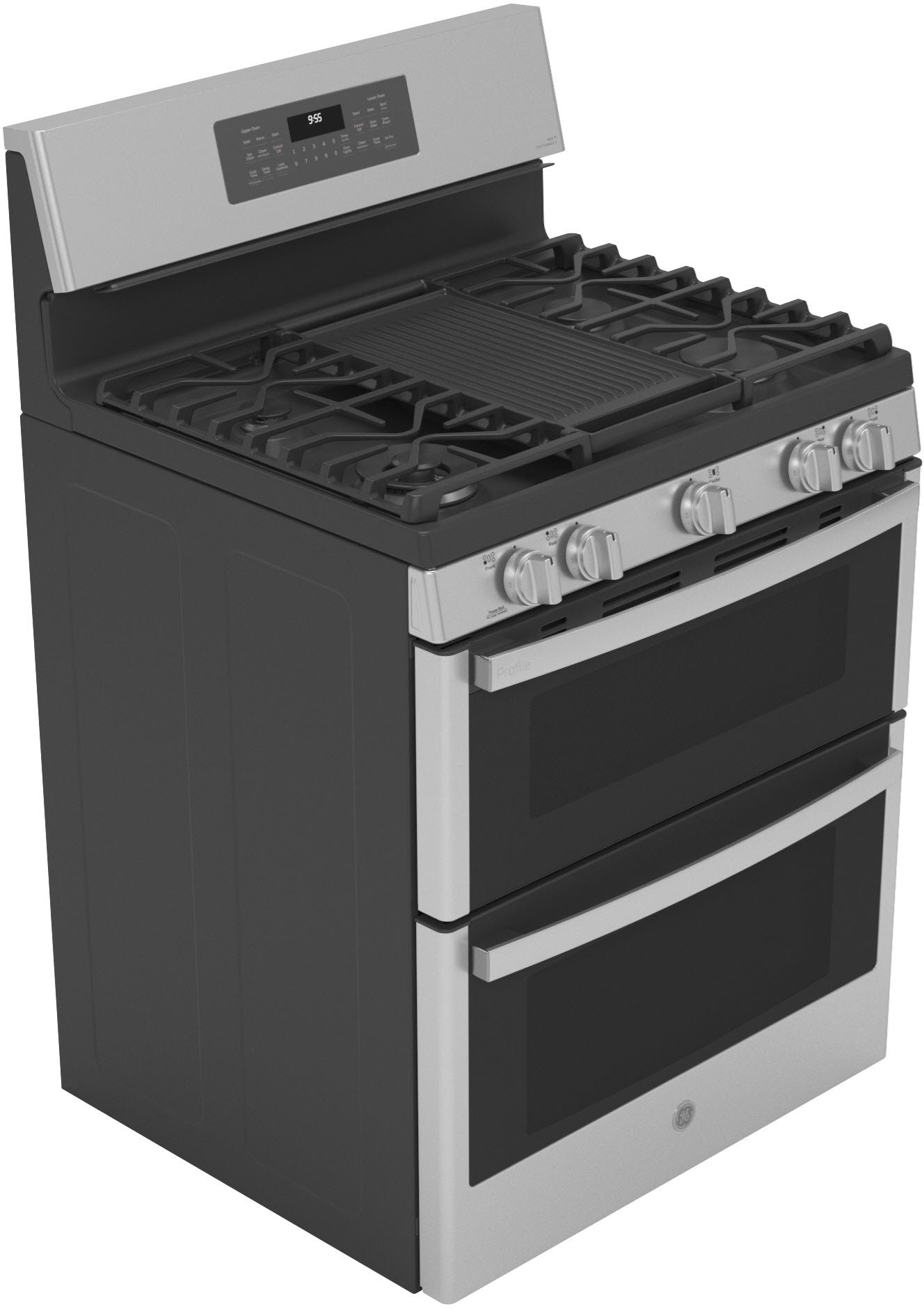PGB965YPFS GE Profile Double Oven Gas Range - Fingerprint Resistant Stainless Steel-12