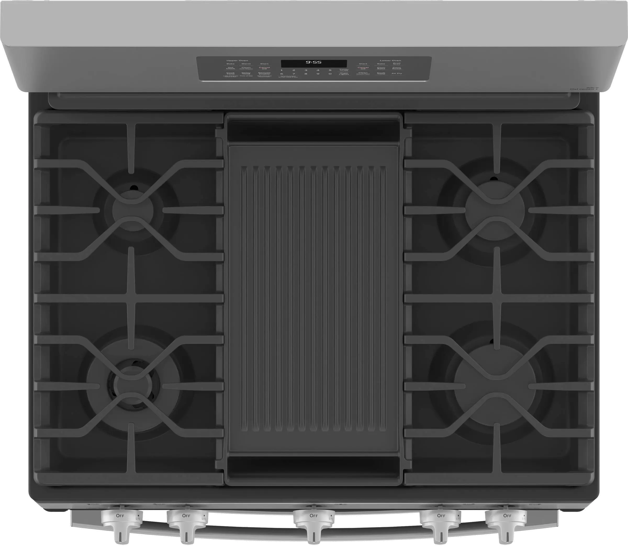 PGB965YPFS GE Profile Double Oven Gas Range - Fingerprint Resistant Stainless Steel-4
