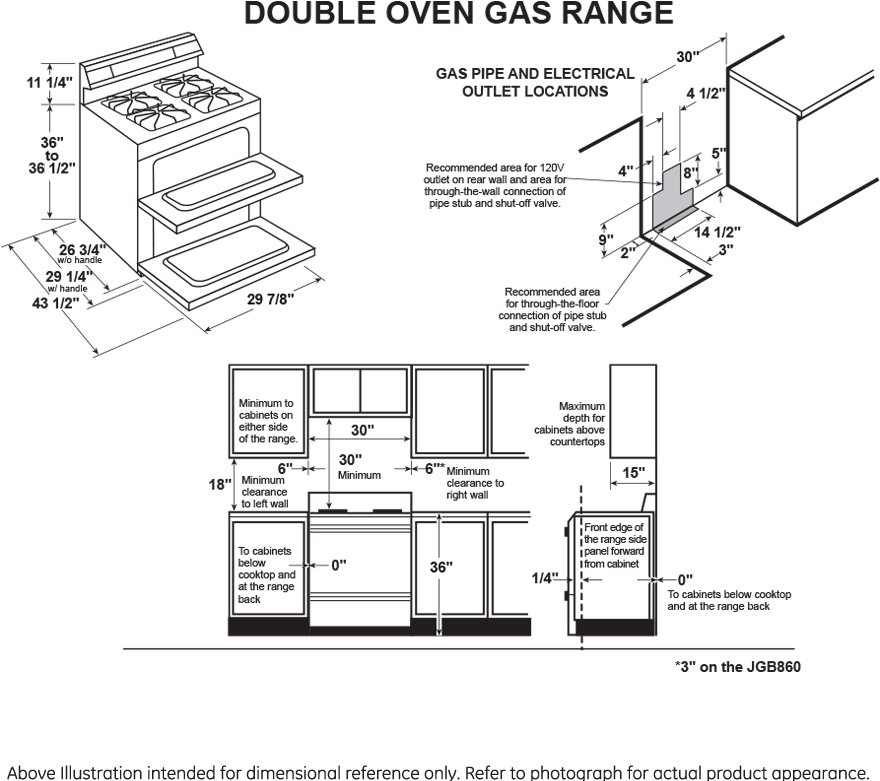 PGB965YPFS GE Profile Double Oven Gas Range - Fingerprint Resistant Stainless Steel-7
