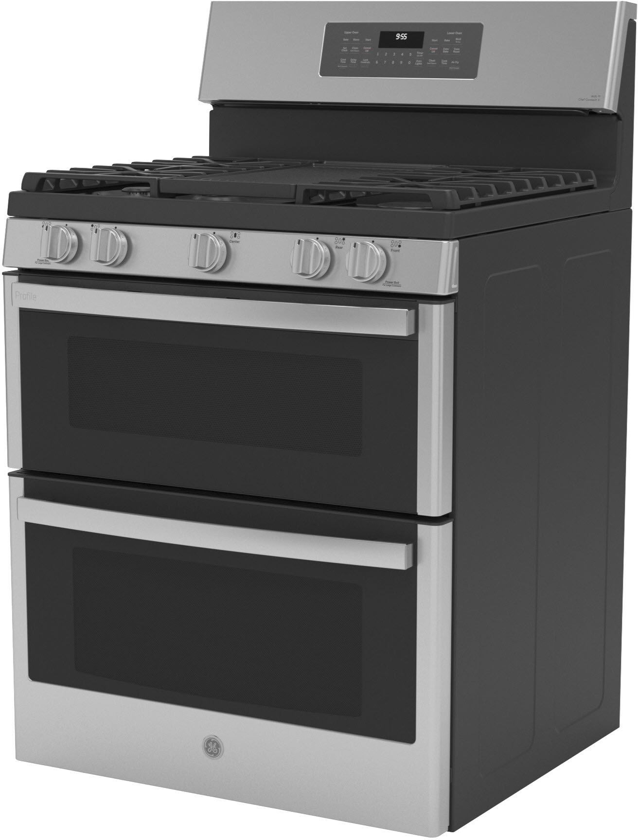 PGB965YPFS GE Profile Double Oven Gas Range - Fingerprint Resistant Stainless Steel-8