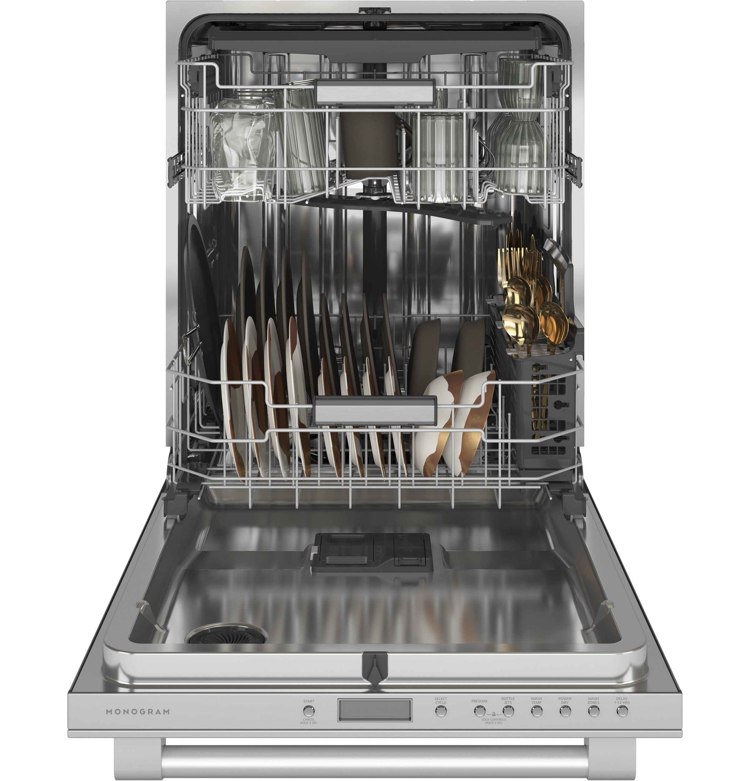 ZDT925SPNSS Monogram Smart Dishwasher - Stainless Steel, Statement Collection-3
