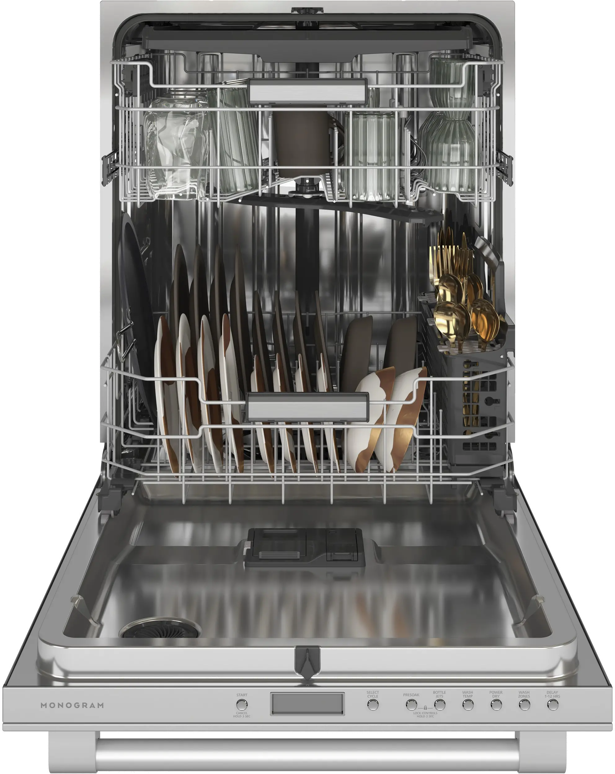 ZDT925SPNSS Monogram Smart Dishwasher - Stainless Steel, Statement Collection-3