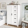 Carver Contemporary White Gentlemen's Chest