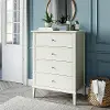 Franklin Transitional Soft White 4-Drawer Dresser