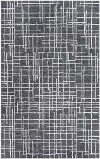 Jazz 5 x 8 Striped Charcoal Area Rug